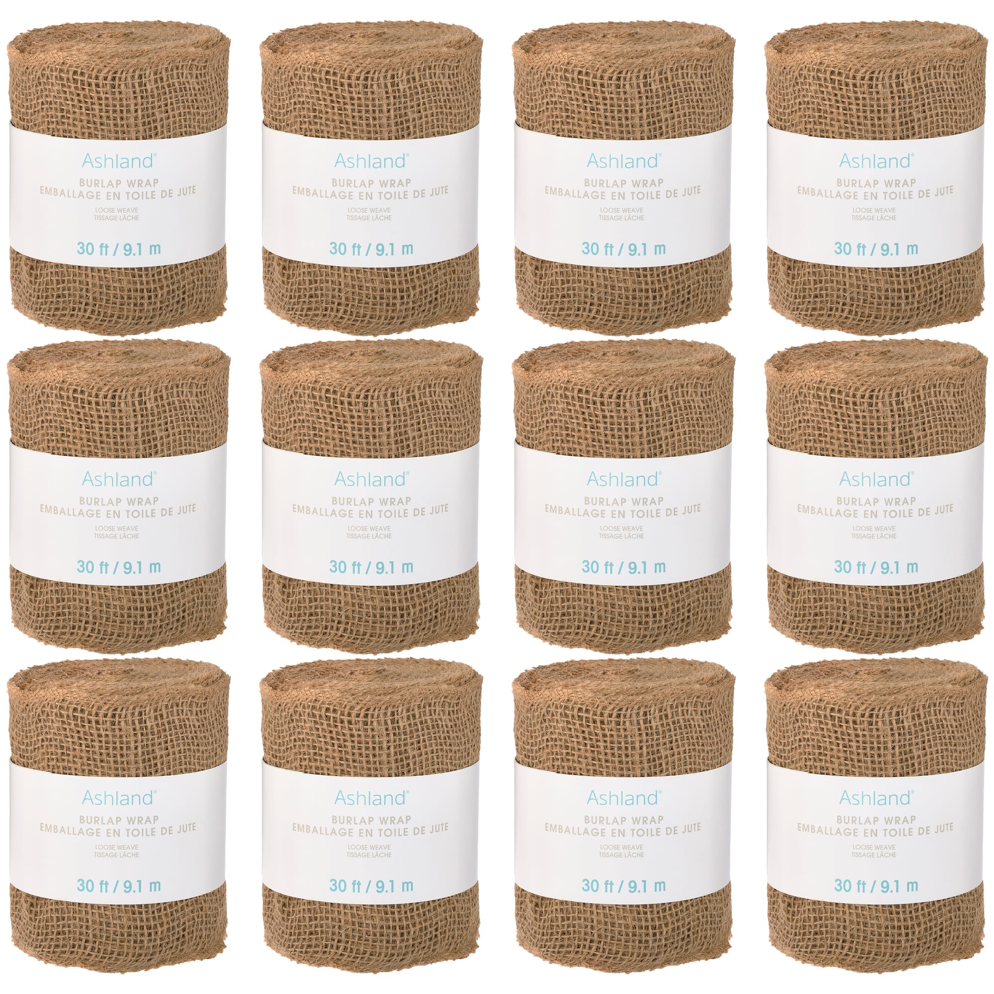 12 Pack: Open Weave Burlap Garland by Ashland™